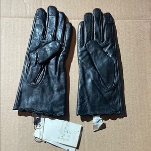 A New Day 3M Thinsulate Lined Black Leather Gloves